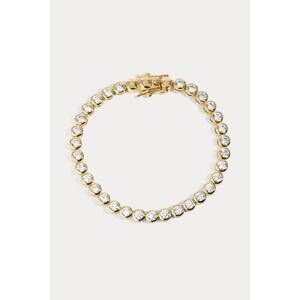 NEW LILI CLASPE women's reese tennis bracelet in gold